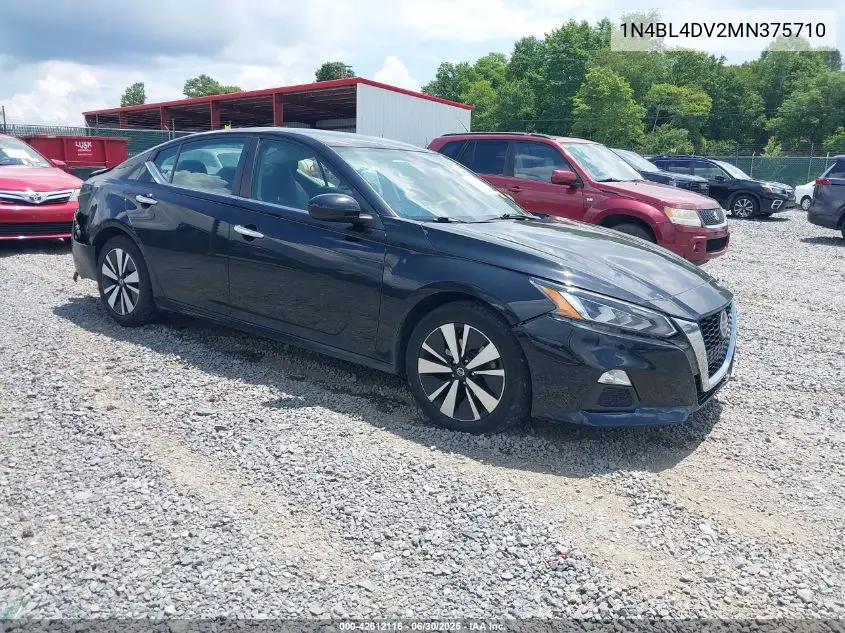 2021 Nissan Altima Sv Fwd VIN: 1N4BL4DV2MN375710 Lot: 42612116
