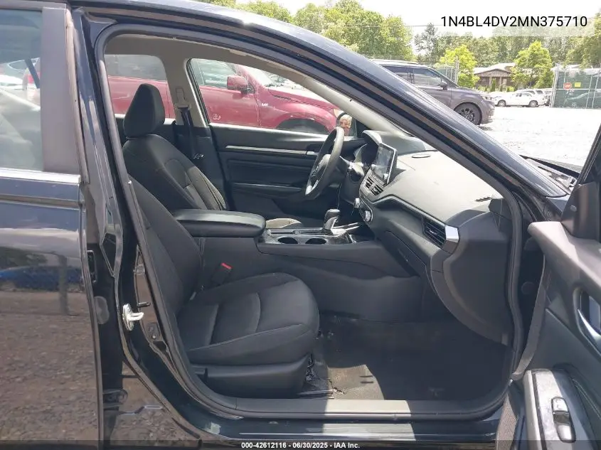 2021 Nissan Altima Sv Fwd VIN: 1N4BL4DV2MN375710 Lot: 42612116