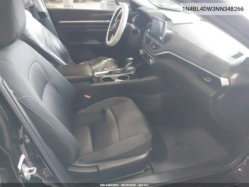 2022 Nissan Altima Sv Intelligent Awd VIN: 1N4BL4DW3NN348266 Lot: 42603883