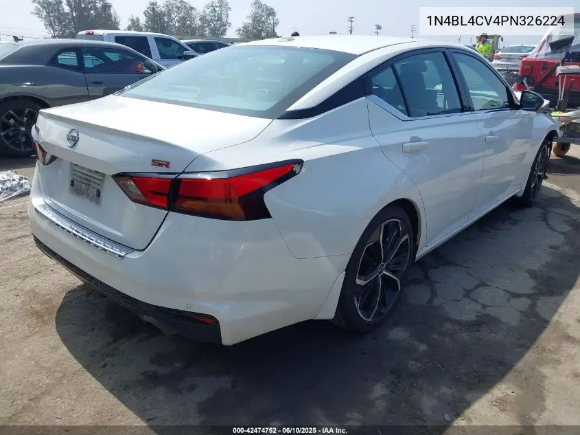 2023 Nissan Altima Sr Fwd VIN: 1N4BL4CV4PN326224 Lot: 42474752