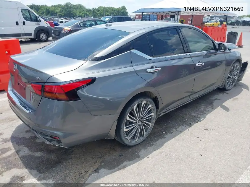2023 Nissan Altima Sl Fwd VIN: 1N4BL4EVXPN321669 Lot: 42628647