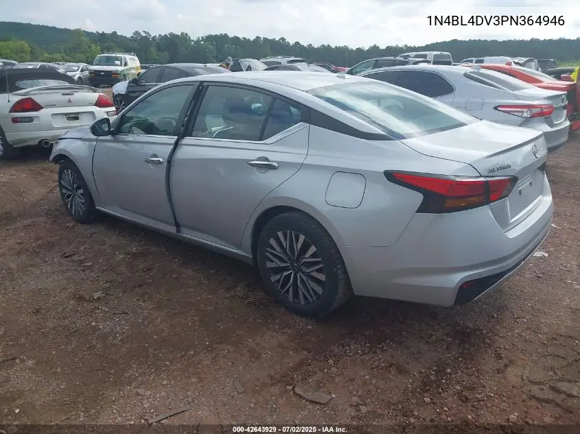 2023 Nissan Altima Sv Fwd VIN: 1N4BL4DV3PN364946 Lot: 42643929