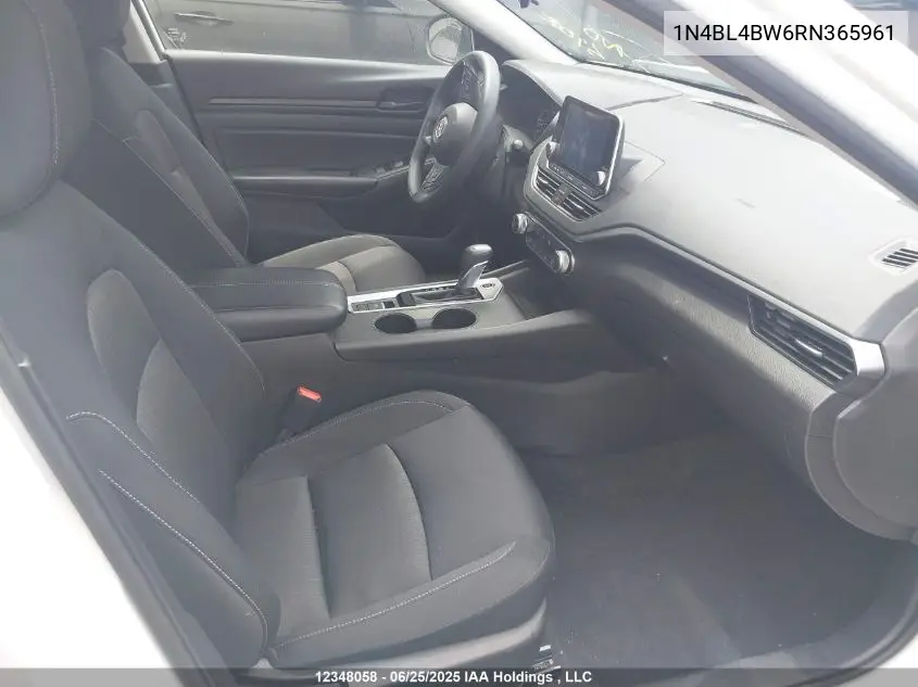 2024 Nissan Altima S VIN: 1N4BL4BW6RN365961 Lot: 12348058