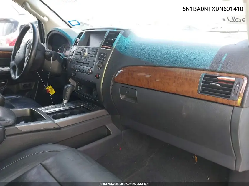 2013 Nissan Armada Platinum VIN: 5N1BA0NFXDN601410 Lot: 42614503