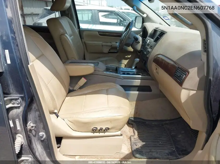 2014 Nissan Armada Sl VIN: 5N1AA0NC2EN607768 Lot: 41996610
