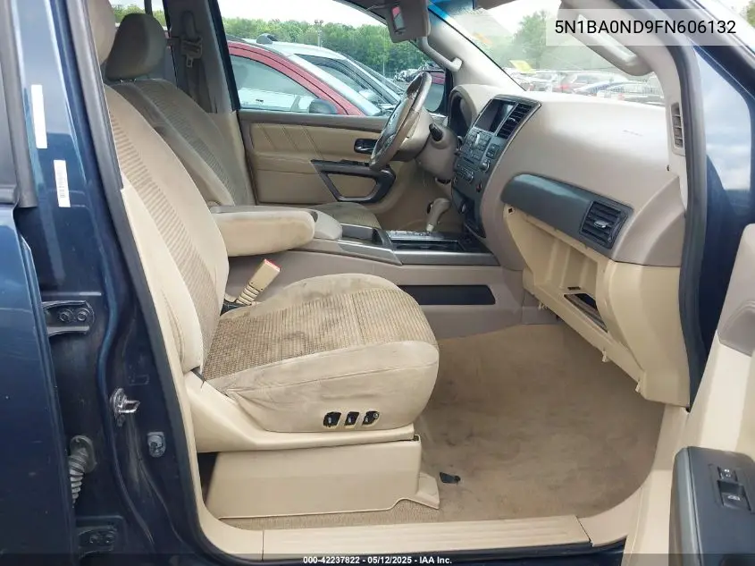 2015 Nissan Armada Sv/Sl/Platinum VIN: 5N1BA0ND9FN606132 Lot: 42237822