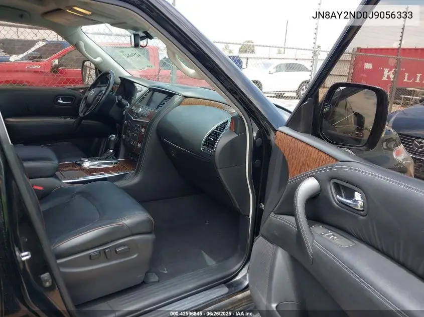 2018 Nissan Armada Sl VIN: JN8AY2ND0J9056333 Lot: 42596845