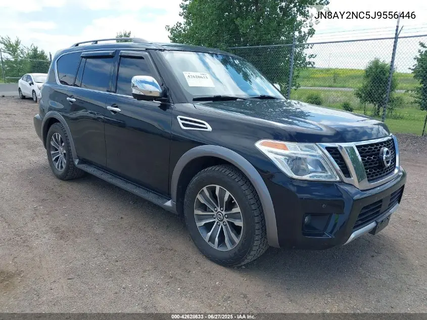 2018 Nissan Armada Platinum/Sl/Sv VIN: JN8AY2NC5J9556446 Lot: 42628633