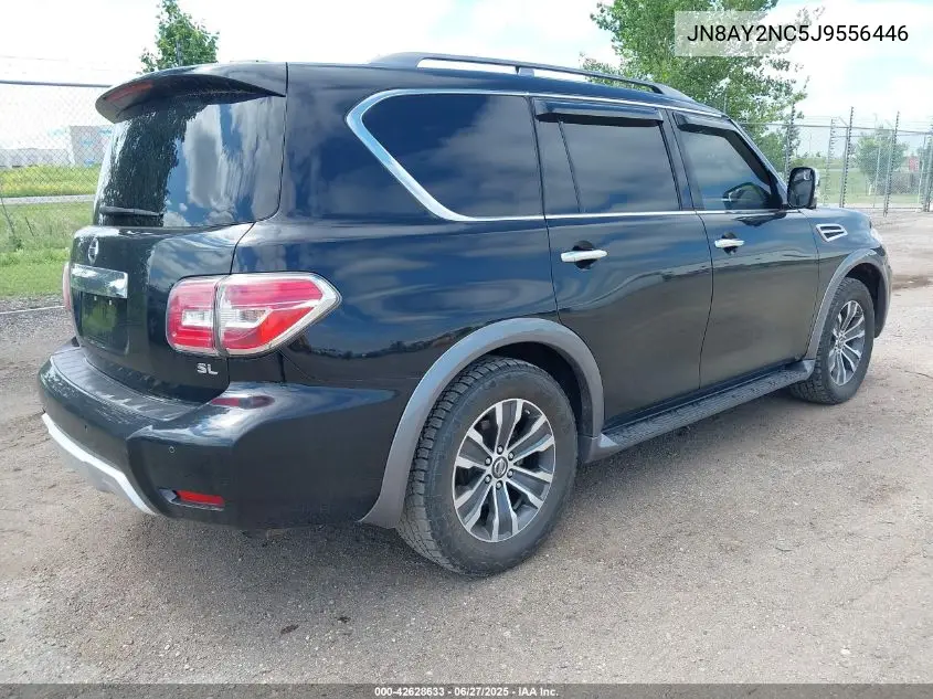 2018 Nissan Armada Platinum/Sl/Sv VIN: JN8AY2NC5J9556446 Lot: 42628633