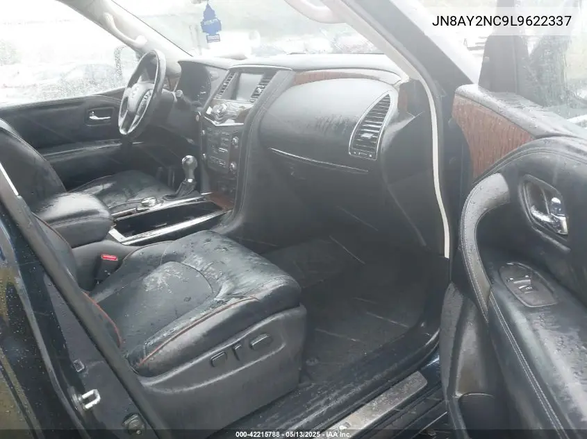 2020 Nissan Armada Sl 4Wd VIN: JN8AY2NC9L9622337 Lot: 42215788