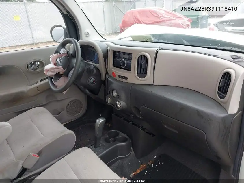 2009 Nissan Cube 1.8S VIN: JN8AZ28R39T118410 Lot: 42403895