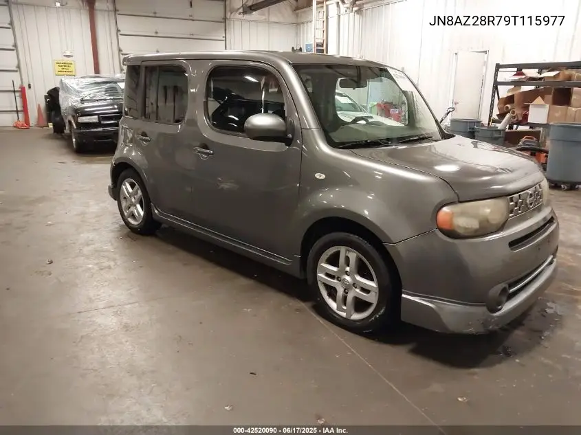 2009 Nissan Cube 1.8Sl VIN: JN8AZ28R79T115977 Lot: 42520090