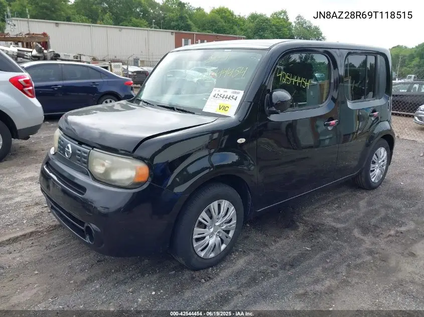 2009 Nissan Cube 1.8S VIN: JN8AZ28R69T118515 Lot: 42544454