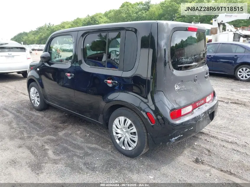 2009 Nissan Cube 1.8S VIN: JN8AZ28R69T118515 Lot: 42544454