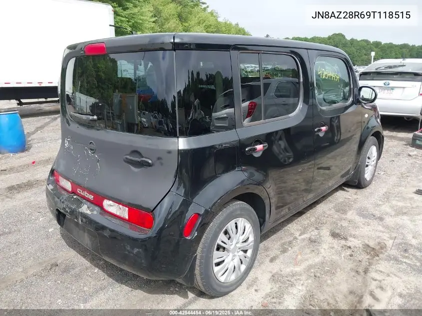 2009 Nissan Cube 1.8S VIN: JN8AZ28R69T118515 Lot: 42544454