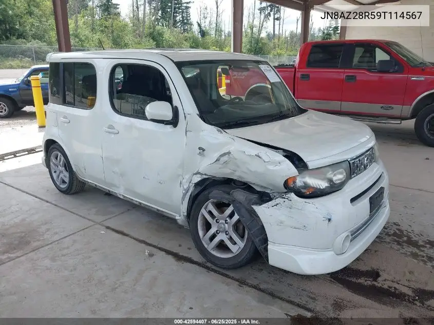 2009 Nissan Cube 1.8Sl VIN: JN8AZ28R59T114567 Lot: 42594407