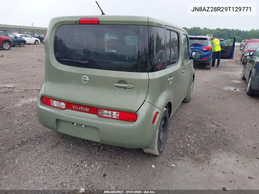 2009 Nissan Cube 1.8S VIN: JN8AZ28R29T129771 Lot: 42633927