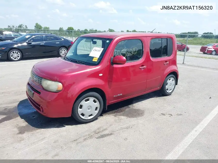 2010 Nissan Cube 1.8S VIN: JN8AZ2KR9AT156320 Lot: 42562287