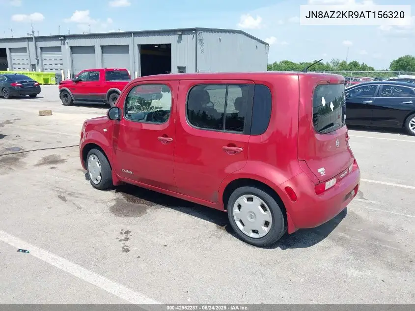 2010 Nissan Cube 1.8S VIN: JN8AZ2KR9AT156320 Lot: 42562287