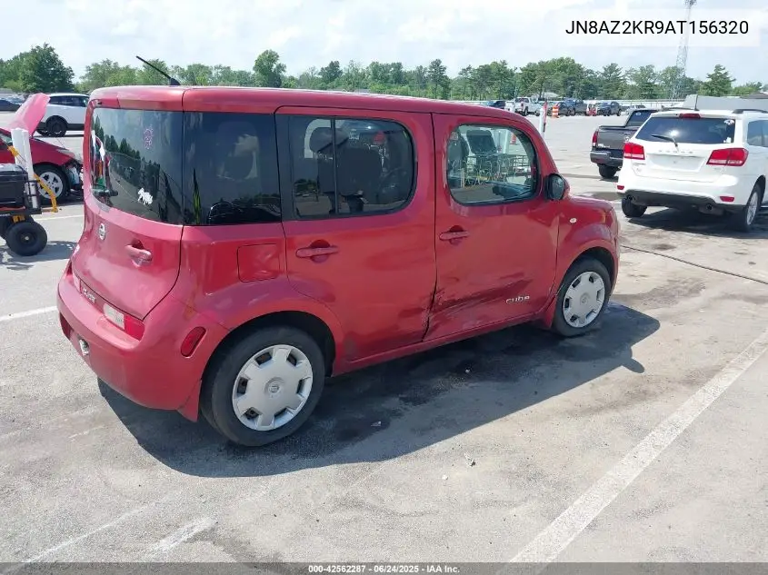 2010 Nissan Cube 1.8S VIN: JN8AZ2KR9AT156320 Lot: 42562287