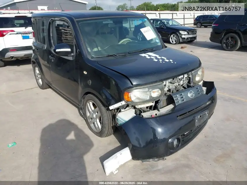 2010 Nissan Cube 1.8Sl VIN: JN8AZ2KRXAT166757 Lot: 42562322