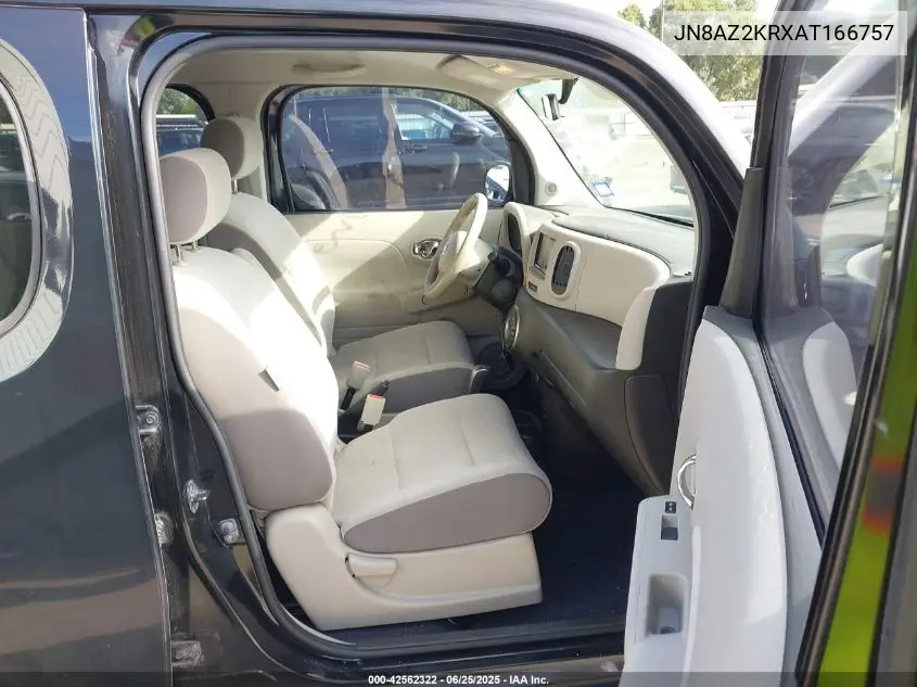 2010 Nissan Cube 1.8Sl VIN: JN8AZ2KRXAT166757 Lot: 42562322