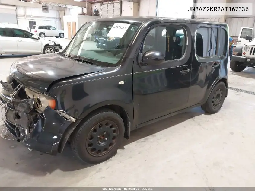 2010 Nissan Cube 1.8S VIN: JN8AZ2KR2AT167336 Lot: 42579233