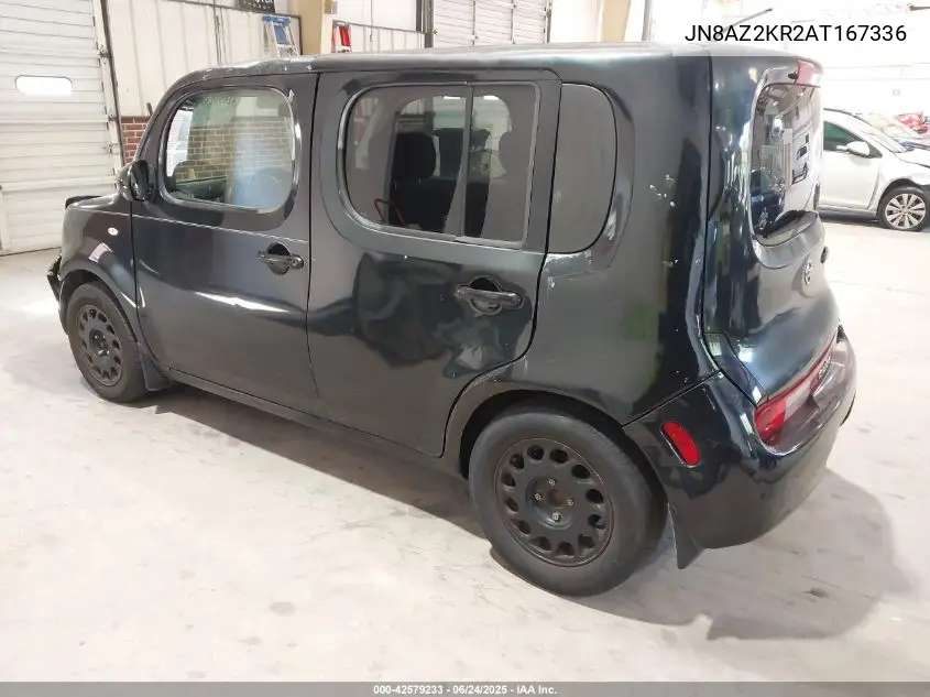 2010 Nissan Cube 1.8S VIN: JN8AZ2KR2AT167336 Lot: 42579233