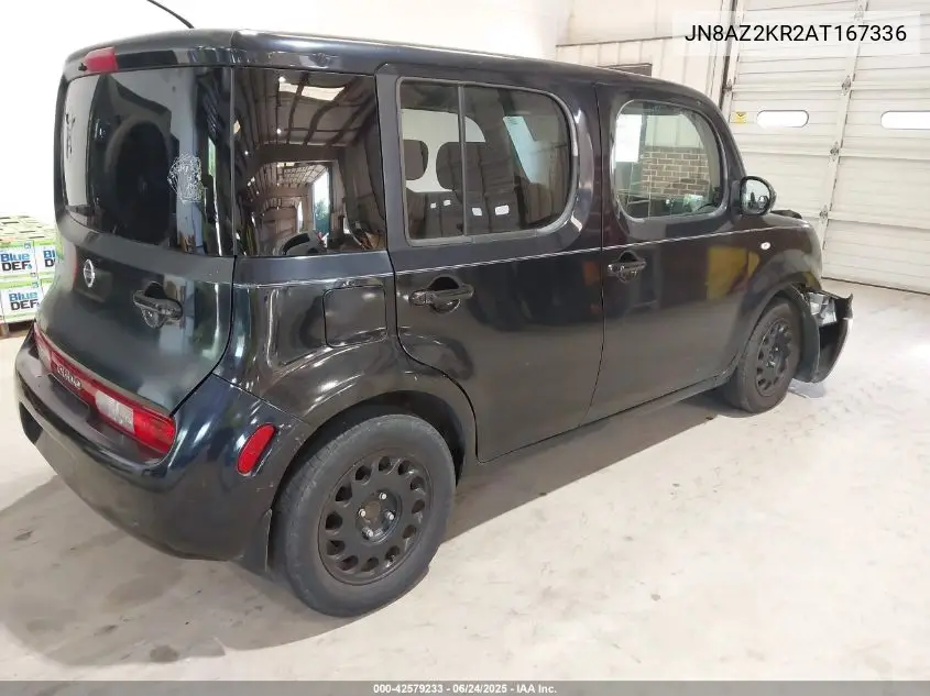 2010 Nissan Cube 1.8S VIN: JN8AZ2KR2AT167336 Lot: 42579233