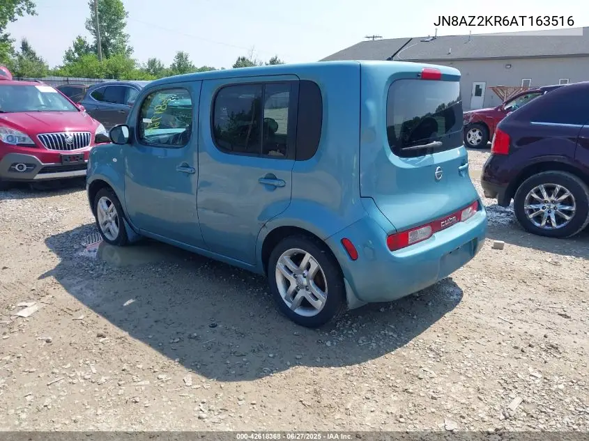 2010 Nissan Cube 1.8Sl VIN: JN8AZ2KR6AT163516 Lot: 42618368