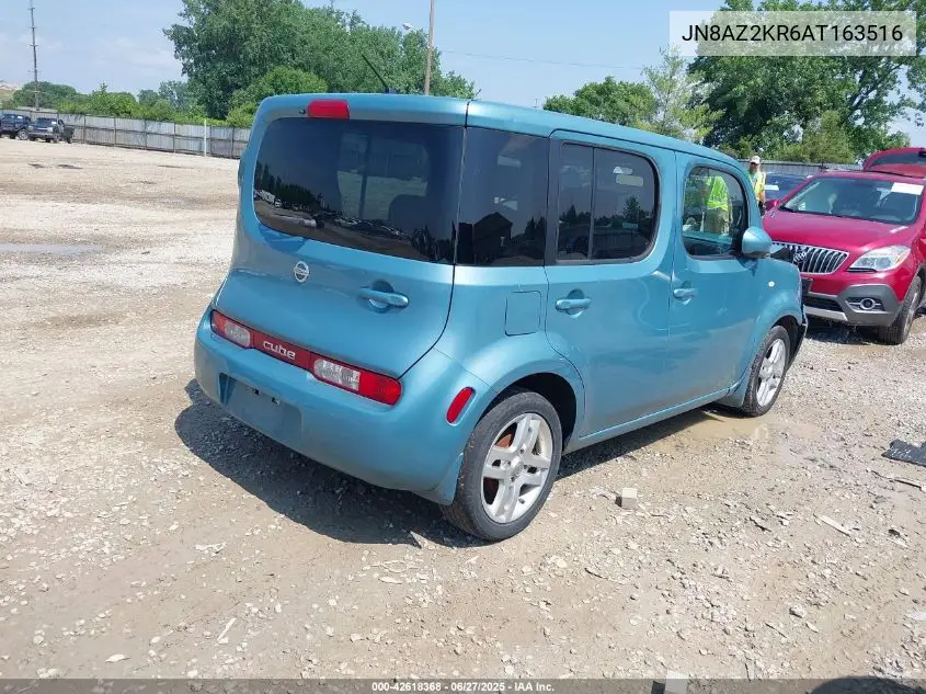 2010 Nissan Cube 1.8Sl VIN: JN8AZ2KR6AT163516 Lot: 42618368