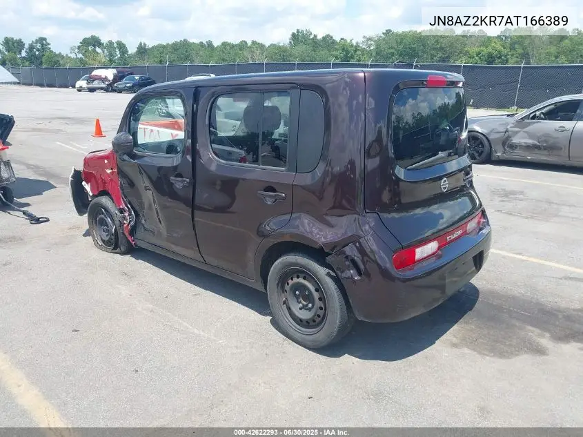 2010 Nissan Cube 1.8S VIN: JN8AZ2KR7AT166389 Lot: 42622293
