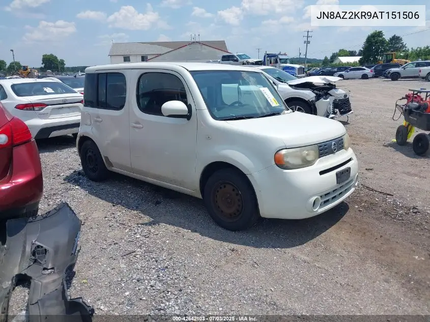 2010 Nissan Cube 1.8S VIN: JN8AZ2KR9AT151506 Lot: 42642103