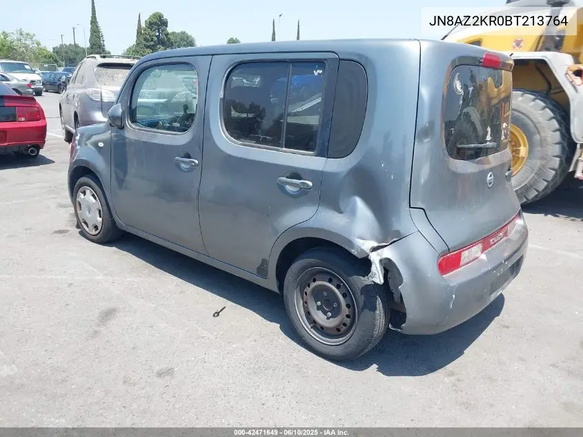 2011 Nissan Cube 1.8S VIN: JN8AZ2KR0BT213764 Lot: 42471649