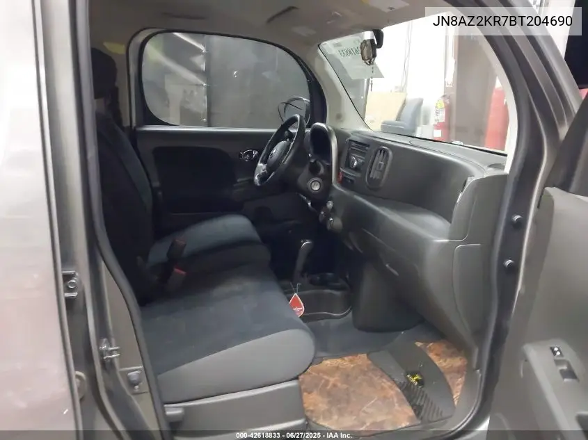 2011 Nissan Cube 1.8S VIN: JN8AZ2KR7BT204690 Lot: 42618833
