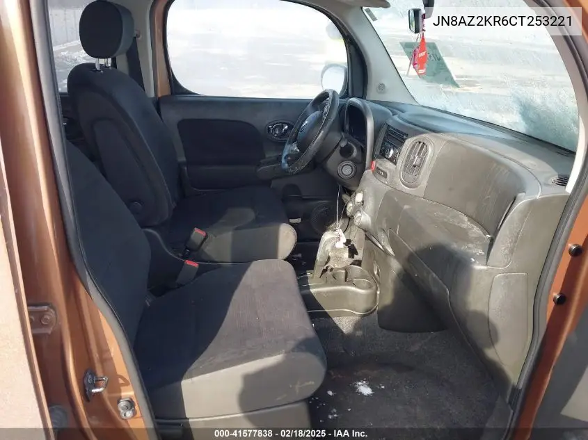 2012 Nissan Cube 1.8 S VIN: JN8AZ2KR6CT253221 Lot: 41577838