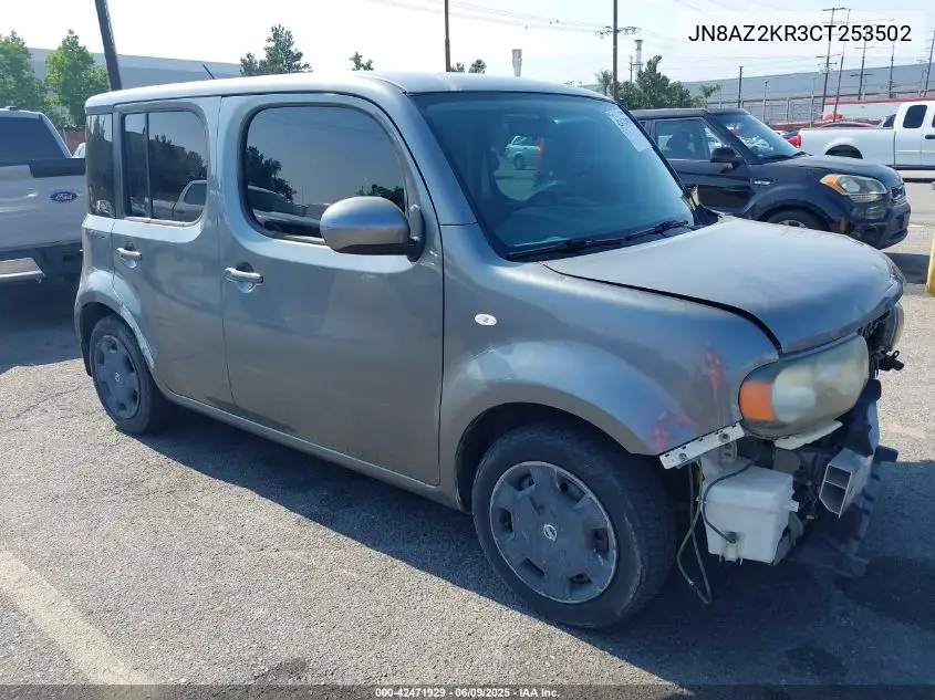 2012 Nissan Cube 1.8 S VIN: JN8AZ2KR3CT253502 Lot: 42471929