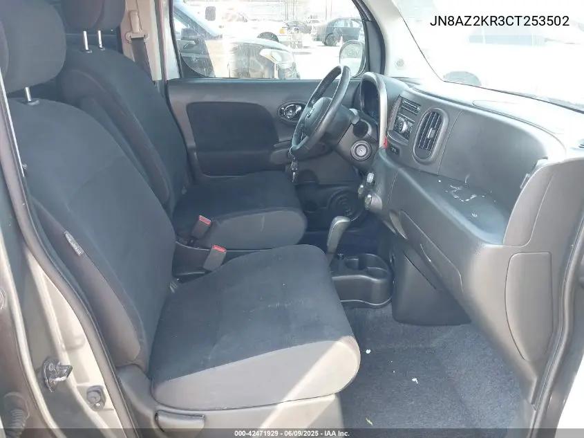 2012 Nissan Cube 1.8 S VIN: JN8AZ2KR3CT253502 Lot: 42471929