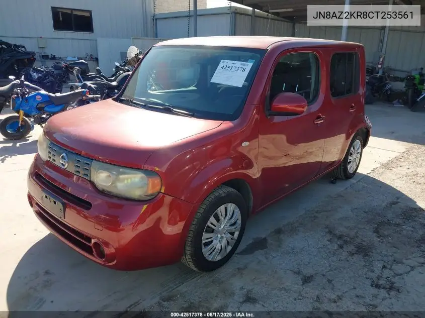 2012 Nissan Cube 1.8 S VIN: JN8AZ2KR8CT253561 Lot: 42517378