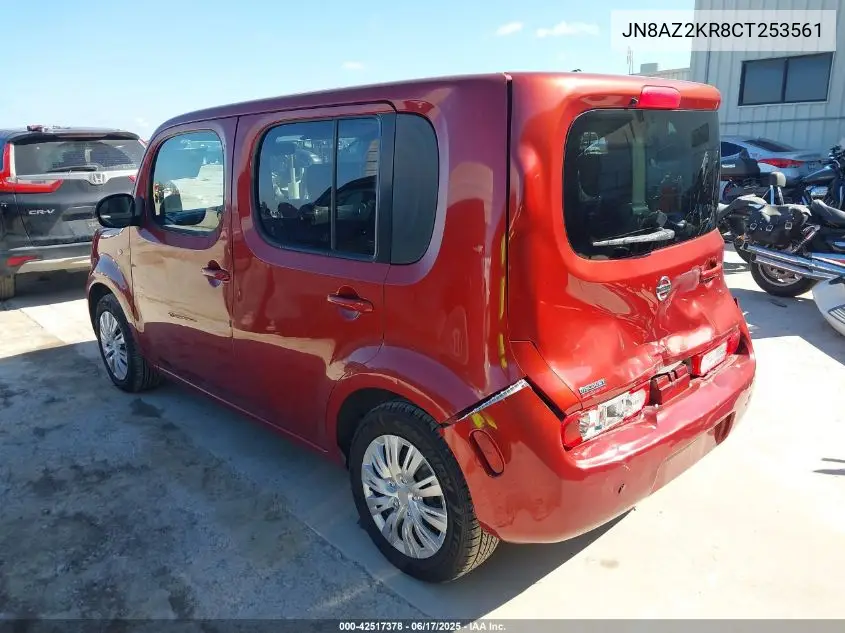 2012 Nissan Cube 1.8 S VIN: JN8AZ2KR8CT253561 Lot: 42517378