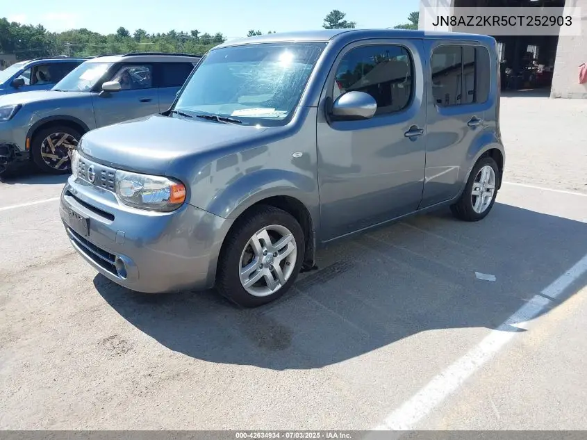 2012 Nissan Cube 1.8 Sl VIN: JN8AZ2KR5CT252903 Lot: 42634934