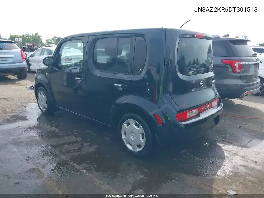 2013 Nissan Cube 1.8 S VIN: JN8AZ2KR6DT301513 Lot: 42493070