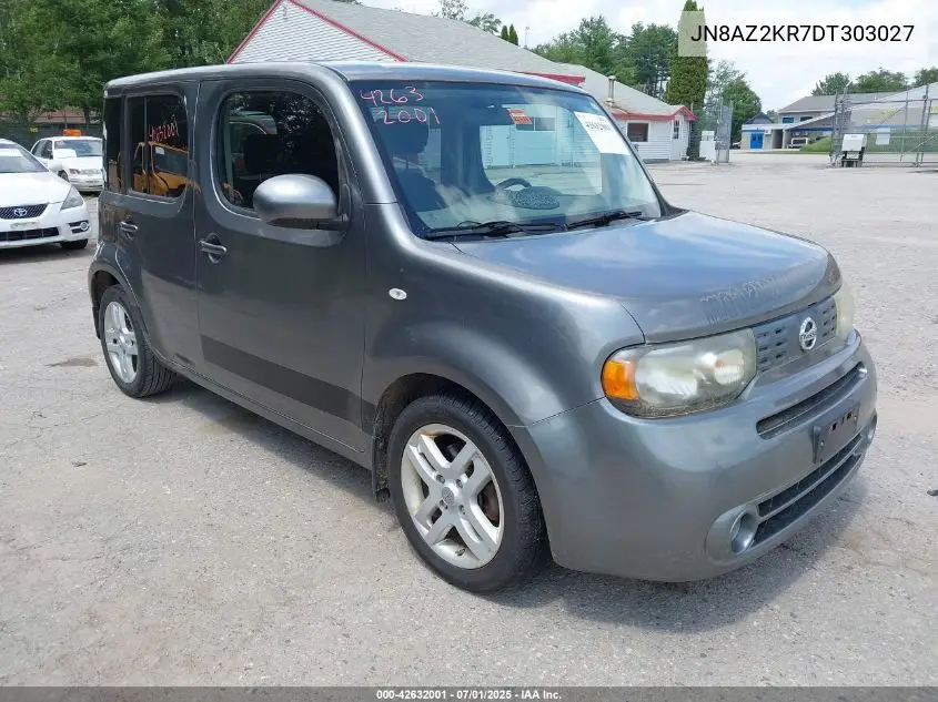 2013 Nissan Cube 1.8 Sl VIN: JN8AZ2KR7DT303027 Lot: 42632001