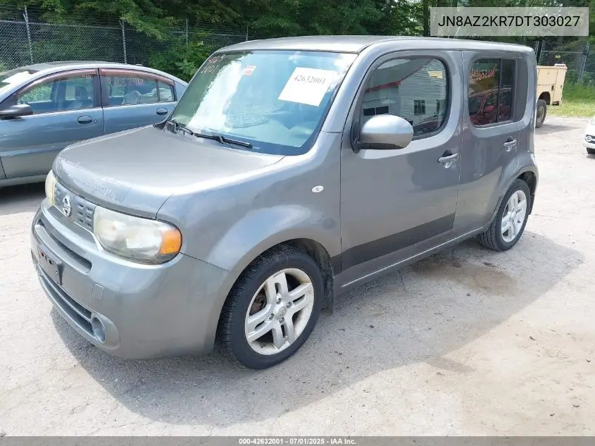 2013 Nissan Cube 1.8 Sl VIN: JN8AZ2KR7DT303027 Lot: 42632001