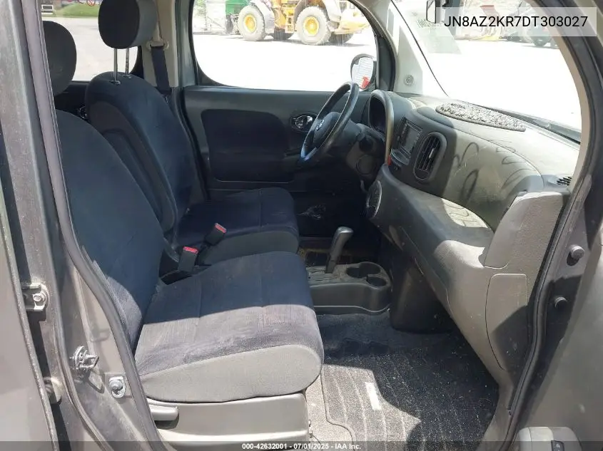 2013 Nissan Cube 1.8 Sl VIN: JN8AZ2KR7DT303027 Lot: 42632001