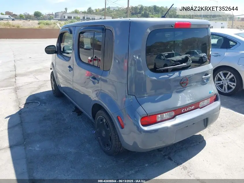 2014 Nissan Cube 1.8 S VIN: JN8AZ2KRXET352644 Lot: 42486544