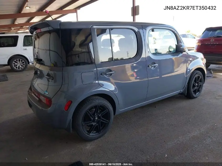 2014 Nissan Cube 1.8 Sl VIN: JN8AZ2KR7ET350432 Lot: 42538141