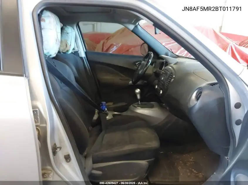 2011 Nissan Juke Sv VIN: JN8AF5MR2BT011791 Lot: 42609427