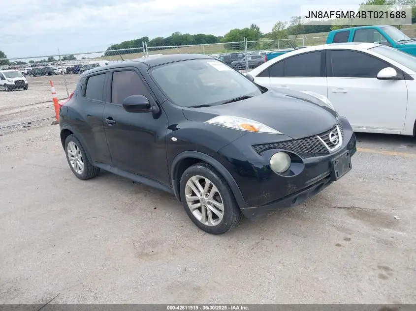 2011 Nissan Juke Sv VIN: JN8AF5MR4BT021688 Lot: 42611919