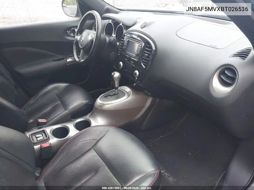 2011 Nissan Juke Sl VIN: JN8AF5MVXBT026536 Lot: 42615561